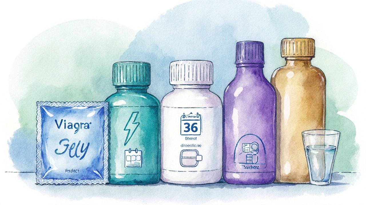 Major Alternatives to Viagra Jelly